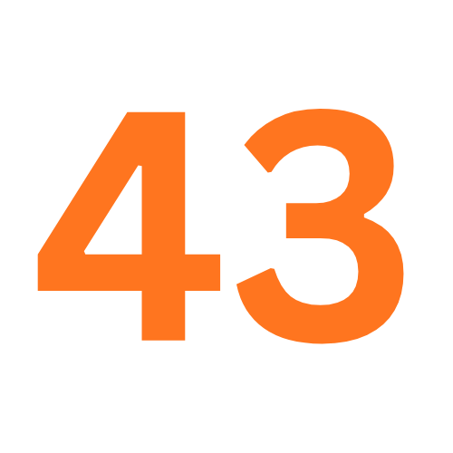 43